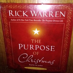 Rick Warren The Purpose Of Christmas Audio CD With Enhanced CD Sealed